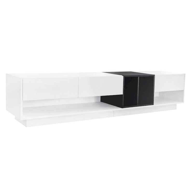 TV-Board 74 mit Stauraum & Fach für Fernseher bis 80 Zoll