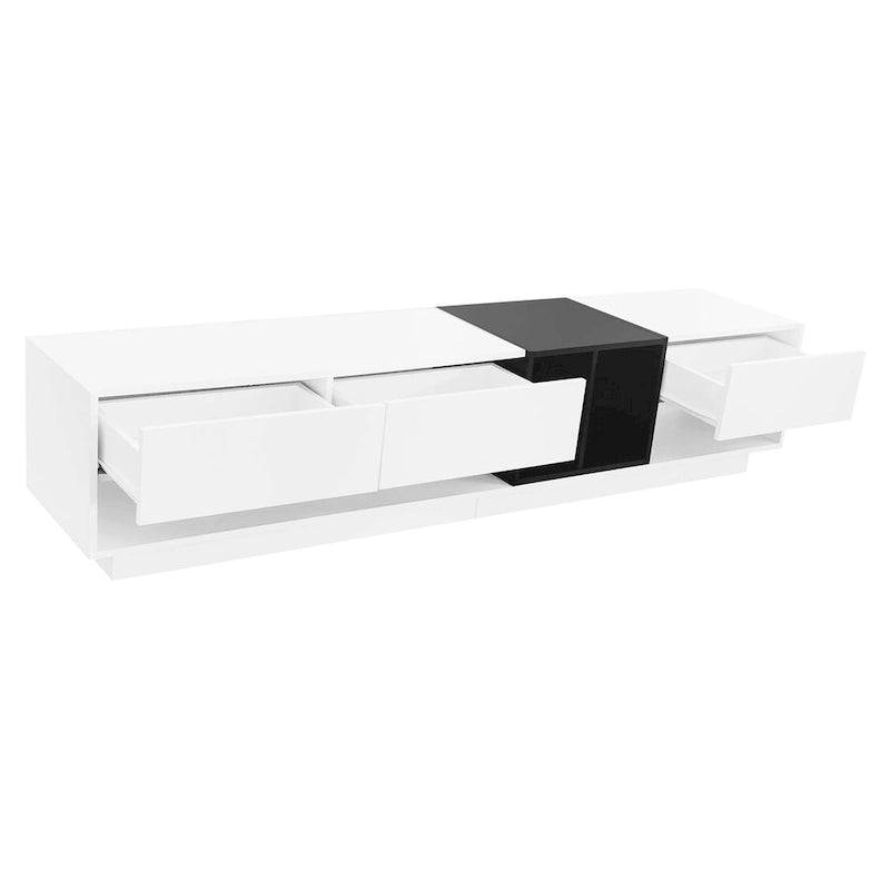 TV-Board 74 mit Stauraum & Fach für Fernseher bis 80 Zoll