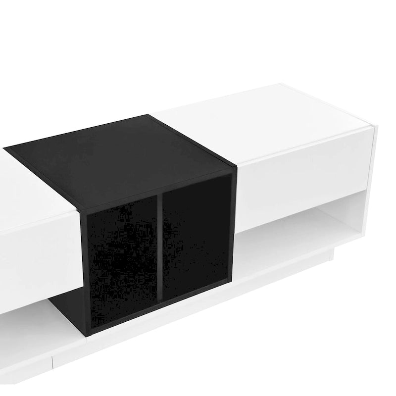 TV-Board 74 mit Stauraum & Fach für Fernseher bis 80 Zoll
