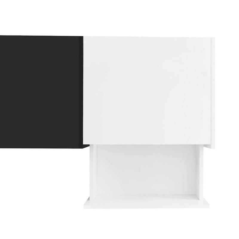 TV-Board 74 mit Stauraum & Fach für Fernseher bis 80 Zoll