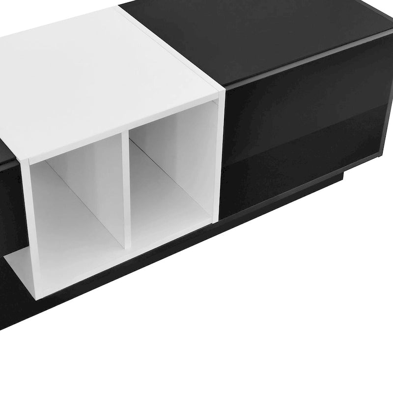 TV-Board 74 mit Stauraum & Fach für Fernseher bis 80 Zoll