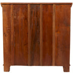 Brown Wood Handmade Cabinet with Rustic Finish