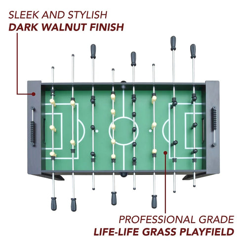 54-inch Foosball Table - Dark Walnut