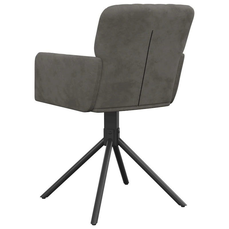 Swivel Dining Chairs 2 Pcs Modern Accent Upholstered Side Chair Velvet - 20.3 x 23.2 x 32.9