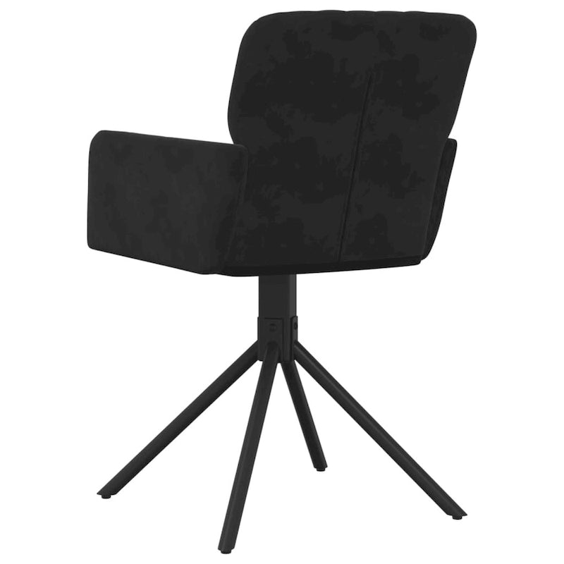 Swivel Dining Chairs 2 Pcs Modern Accent Upholstered Side Chair Velvet - 20.3 x 23.2 x 32.9