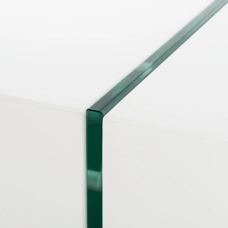 SAFAVIEH Pluma Couchtisch mit Glasbeinen, rechteckig – 110 cm B x 60 cm T x 40 cm H – 110 cm B x 61 cm T x 41 cm H