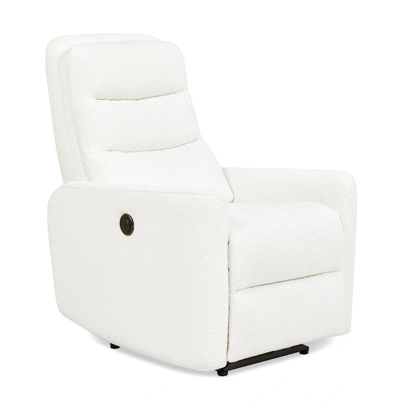 35.5 Boucle Upholstered High-Back Power Recliner Motion Chair