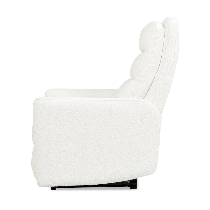 35.5 Boucle Upholstered High-Back Power Recliner Motion Chair