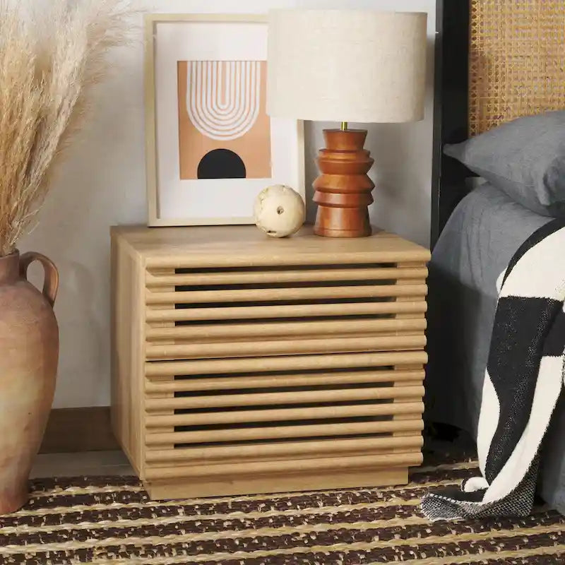 2 Drawer Nightstand